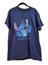 Disney Parks STITCH at Cinderella Castle T-Shirt Unisex Adult Size Small NEW - £19.60 GBP