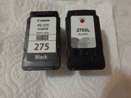 2 EMPTY Replacement Canon 275 275XL Ink Cartridge - PG-275XL Black - £7.86 GBP