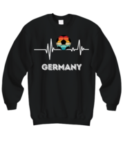 Germany, black Sweatshirt. Model 64040  - $39.99