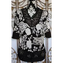 VTG. Women&#39;s Appointments Size Small Floral Print Blouse - €12,83 EUR