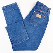 Vintage 90s Wrangler Womens 13/14x34 Jeans High Rise Made in USA 12MWZG - £37.77 GBP