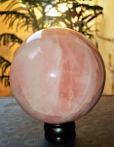  4.3KG/5.7IN Sphere Ball of  Pink Rose Stone for Reiki Healing Power Gem... - $450.00
