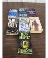 Dean R. Koontz lot of 7 books Paperback Ticktock Demon Seed Dark fall Fu... - $16.72