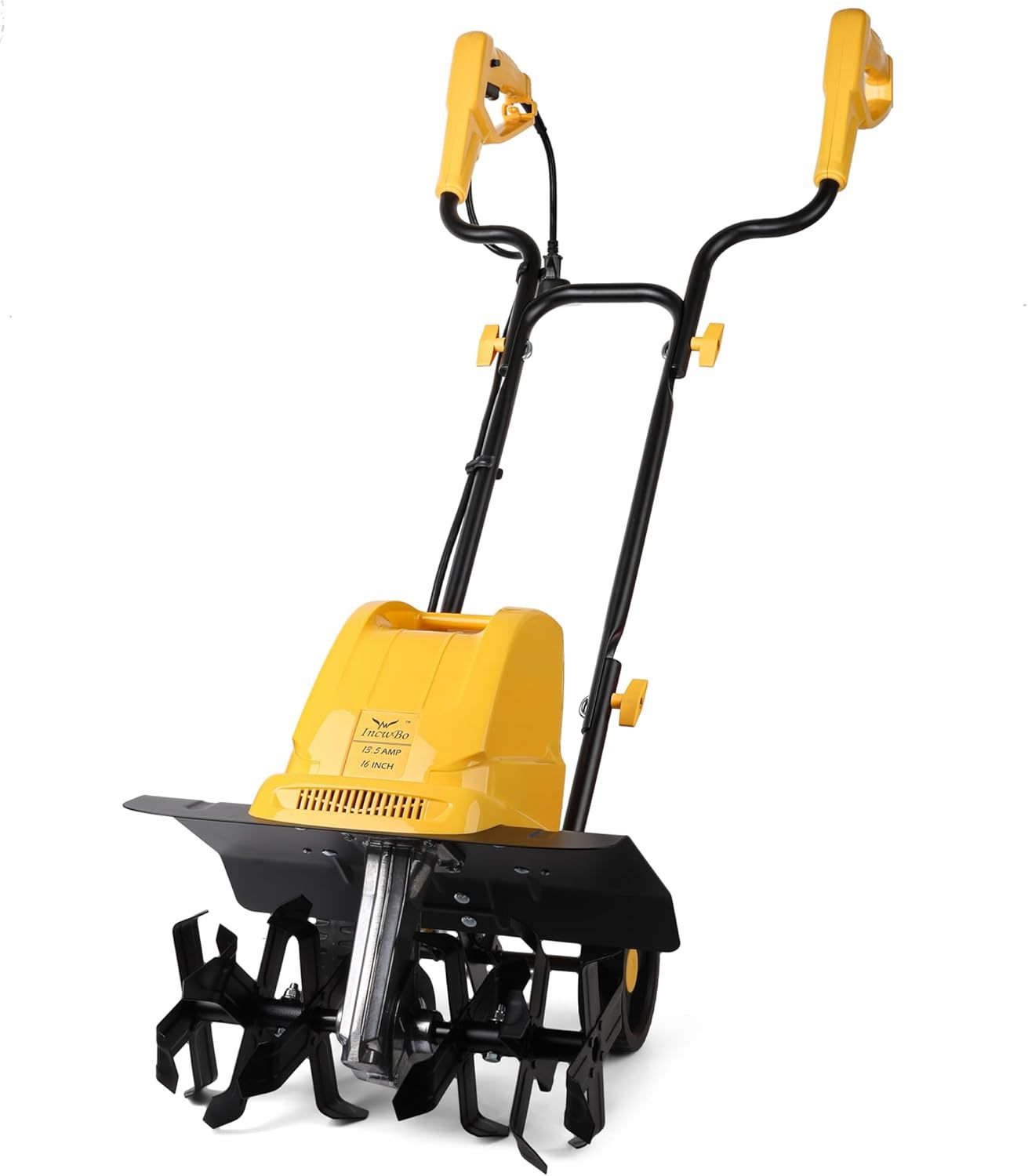 Garden Rototiller 16-Inch 13.5-Amp Corded Electric Tiller/Cultivator, Ad... - $141.99
