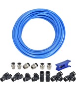 Air Line Tubing Kit, Cnaodun 1/4 Inch Od 1/6 Id 39.4Ft/12 Meter Blue Pne... - $586.53 MXN