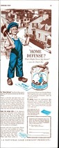 Vintage 1942 Dutch Boy Lead Paint Ad, WW2 Ad nostalgic e7 - £19.22 GBP