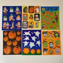 Vintage Hallmark Gibson American Greetings + Halloween Scarecrows Ghosts... - $19.99