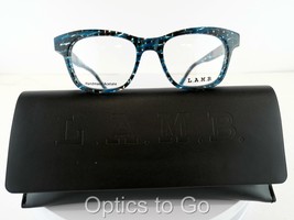 L.A.M.B. La 052 (Tea) Teal / Crystal 50-17-135 New With Case Eyeglass Frames - £48.57 GBP