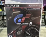 Gran Turismo 5 (Sony PlayStation 3, 2010) PS3 CIB Complete Tested! - $9.50