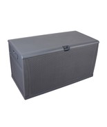 Deck Box Outdoor Storage Bin 120 Gal Plastic Chest w Lockable Lid Tool T... - $2,494.10 MXN