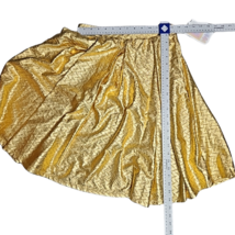 Lularoe Madison Skirt Gold Size Small image 6