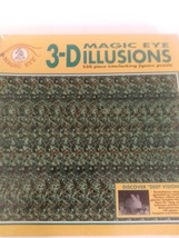 Ceaco 3D Magic Eye Illusions Bunny 550 Piece Jigsaw Puzzle 18&quot; X 24&quot; Age... - £23.69 GBP