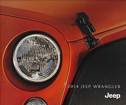 2014 Jeep WRANGLER brochure catalog US 14 Unlimited Sahara Rubicon X - £7.84 GBP