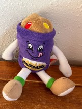 Small Plush Purple DQ BLIZZARD Promotional Advertising Stuffed Character – 6 in - £5.30 GBP