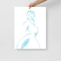 Poster  - Blue Lady - £5.50 GBP+