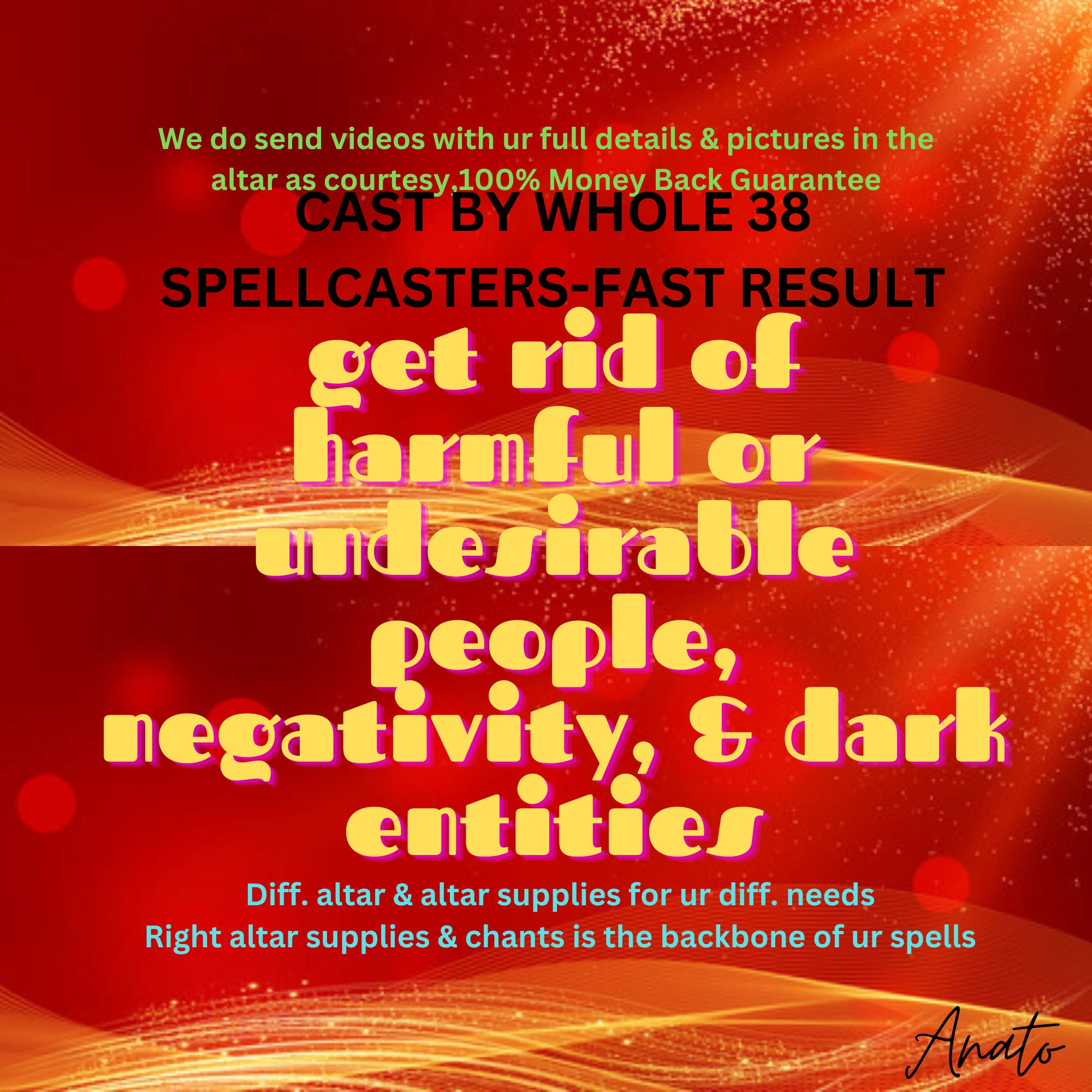 White Magic Spell Banishing Spell,Cord Cutting Get Rid of Negative People - $660.00