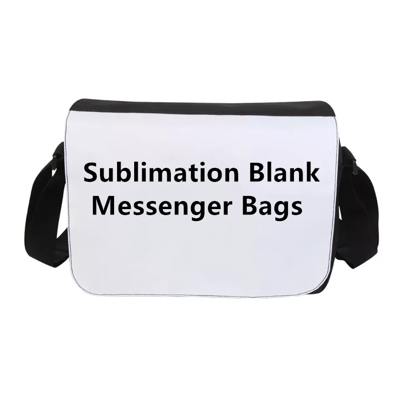 Sublimation Blank Crossbody Bag Sport Travel Girls Boys School Bags Back... - $32.55