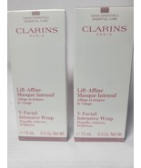 2-PACK Clarins V-Facial Intensive Wrap Depuffs Relieves 0.5 oz New in Box - €16,43 EUR