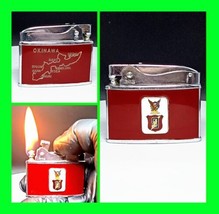 Vintages USMC 2nd Bn 9th Marines Double Sided Military Flat Ad Lighter -... - £62.01 GBP