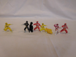 Power Rangers lot PVC 1 1/2&quot; Mini Collectible Figures 1994 Mighty Morphin + 2 Di - £15.55 GBP