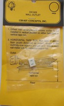 NIP MINIATURE BY CIR-KIT CONCEPTS CK1003 WALL OUTLET DOUBLE - €1,74 EUR