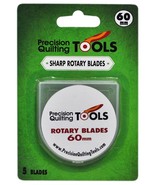 Precision Quilting Tools 60mm Rotary Blade 5 Count - $46.52 CAD