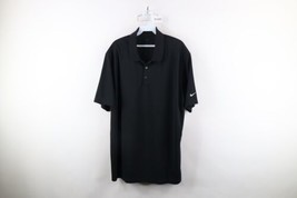 New Nike Mens Size XL Travis Scott Mini Swoosh Collared Golf Polo Shirt Black - £45.88 GBP