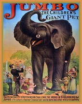 9019.Decoration Poster.Home wall.Room design art.Jumbo Circus Giant Pet Elephant - £12.94 GBP+