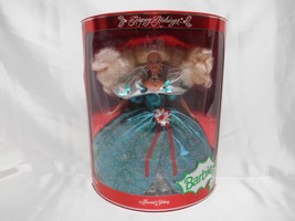 Old Vtg 1995 Mattel Happy Holidays Barbie Doll Special Edition #14123 Sealed N.O - £78.94 GBP