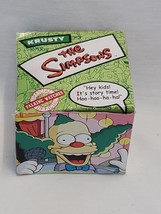 VINTAGE 2002 Burger King Simpsons Krusty the Clown Wrist Watch in Box - $19.79