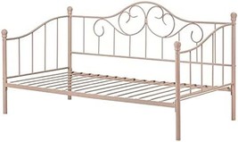 South Shore Savannah Twin Metal Daybed (39&quot;), Pink Blush - £215.49 GBP