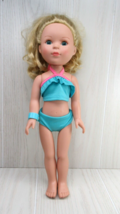 Cititoy My Life doll blond hair blue open close eyes blue  bikini swim suit 2016 - $19.79