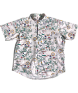 English Sports Shop Bermuda Men XL button up shirt short sleeve golf cou... - £15.71 GBP