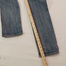 Elite Jeans Women’s Size 13/14 Blue Stretch Distressed Pants (34×32) PR95726 image 7