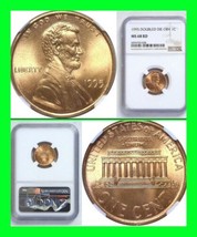 1995 Doubled Die Obverse Lincoln Cent NGC MS-68 RD Red - Very High Grade  - £217.61 GBP