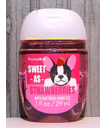 Sweet as Strawberry Boston Terrier Pocketbac Sanitizing Hand Gel Bath Bo... - £4.30 GBP