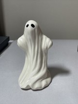 Vintage 4&quot; GHOST Ceramic Small Figurine Halloween Haunting - £10.69 GBP