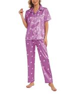 Women's Pajama Set Plus Size Super-Soft Short & Long Sleeve Pants Size S - $125.00 MXN Women's Pajama Set Plus Size Super-Soft Short & Long Sleeve Pants Size S - $125.00 MXN