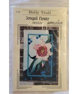 Holly Trail Jonquil Flower Design To Applique 16&quot;x24&quot; - £7.77 GBP