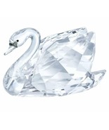 Swarovski Crystal Swan BIRD Collectible Figure 2&quot; x 2.5&quot; Large - £57.08 GBP