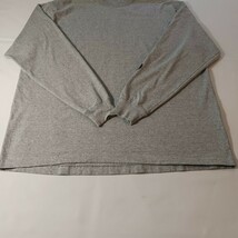 Carhartt K231 HGY Loose Fit Men's Gray Cotton Long Sleeve Spell-Out T-Shirt Sz L image 11