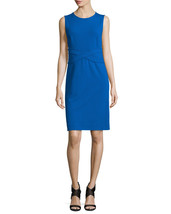 New Womens 10 NWT Designer Dress Evita Diane Von Furstenberg Blue Stretch Sheath - £311.65 GBP