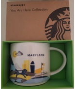 *Starbucks 2016 Maryland You Are Here Collection Coffee Mug NEW IN BOX - $515.24 MXN