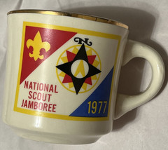 National Scout Jamboree 1977 Mug Boy Scouts of America Vintage - £15.86 GBP