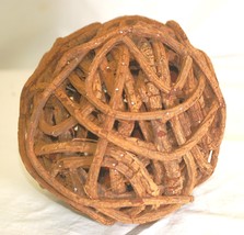 Rustic Grapevine Ball Decorative Bowl Filler - $239.70 MXN