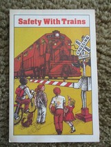 VINTAGE ASSOCIATION OF AMERICAN RAILROADS SAFETY WITH TRAINS PUBLICATION... - $4.95