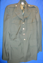 Dscp Bremen Bowdon Serge AG-489 Class A Dress Green Army Uniform Jacket Coat 42L - £32.36 GBP