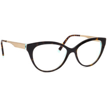Tiffany &amp; Co. Eyeglasses TF 2180 8275 Havana Cat Eye Frame Italy 54[]16 140 - £143.35 GBP