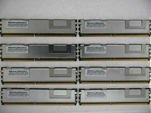 Memorymaster 32GB Kit (8x4GB) Fully Buffered Memory Ram for DELL Servers and WOR - £62.75 GBP