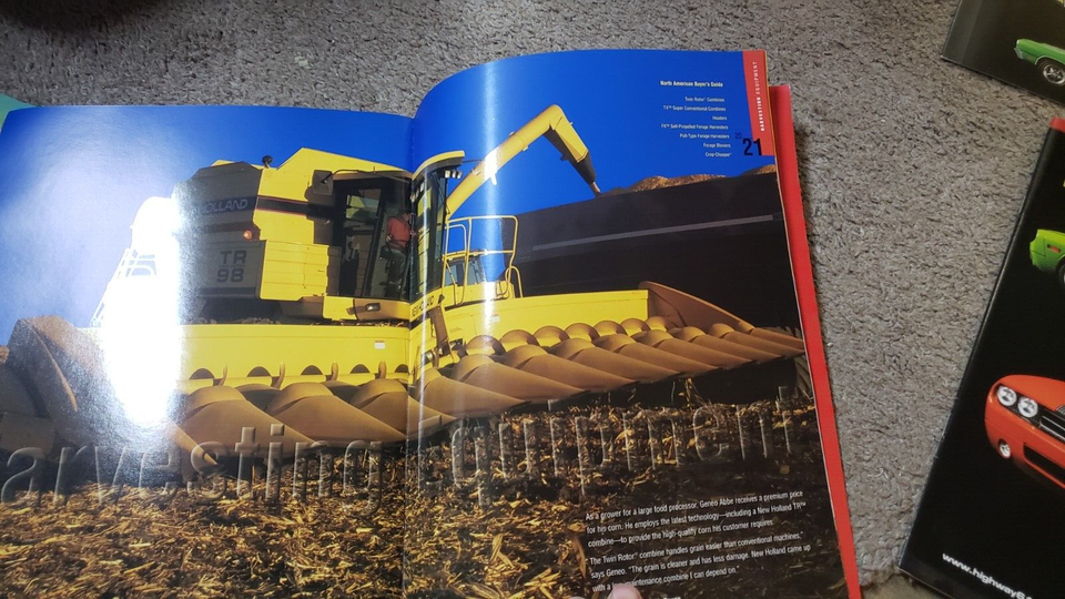 VTG 1990's New Holland tractors Ser. 35 Brochure Booklet pamphlet Buyer's Guide Item image 5
